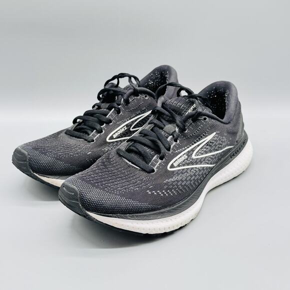 Brooks Shoes Womens 8.5 Black Glycerin 19 Athletic Running Sneakers Cushioned - Picture 3 of 11